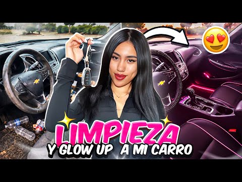 Por fin limpié y decoré mi carro 🥹✨ | Le di un glow up