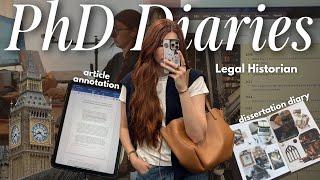 phd vlog 📚🖋️📑| productive days doing historical research as a Yale History PhD Student