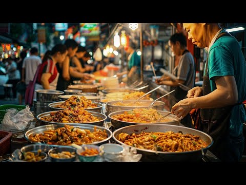 🇹🇭 BANGKOK'S BEST STREET FOOD: EXPLORING YAOWARAT, BANGKOK'S CHINATOWN, 4K HDR