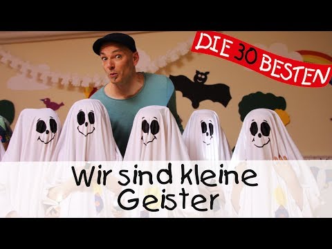 👩🏼 Wir sind kleine Geister - Singen, Tanzen und Bewegen || Kinderlieder