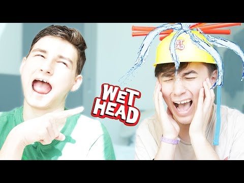 WET HEAD CHALLENGE / МОКРАЯ ГОЛОВА ЧЕЛЛЕНДЖ С БРАЙН МАПС !