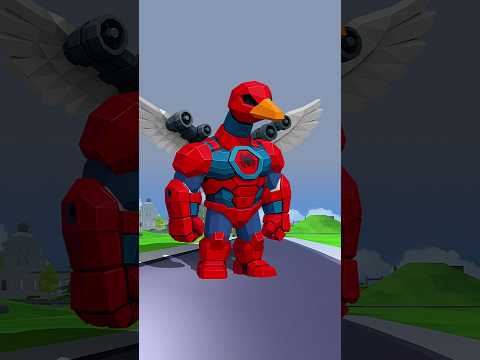 Giga Jack becomes Bombombini Gusini Spider-Man | Dude Theft Wars | Abequ Gaming
