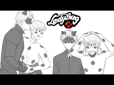 Ladybug y Chat Noir del futuro - Miraculous Ladybug comic (FANDUB)