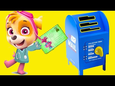 Ellie Jr. Finds A MAGIC MAILBOX With Paw Patrol & Friends | Ellie Jr.