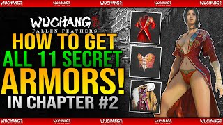 How To Get ALL Secret ARMOR SETS in Cloudspire - Wuchang Fallen Feathers (All Chapter 2 ARMOR Guide)