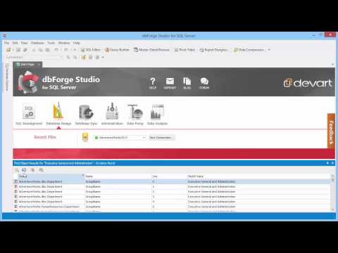 Data Edition of dbForge Studio for SQL Server Tutorial