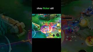Chou flicker ulti 💀#mobilelegends #mlb #chou #ntking25