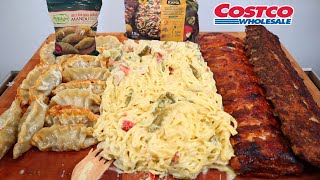 ASMR COSTCO MUKBANG/REVIEW