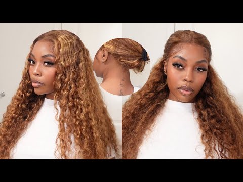 GLUELESS 360° ombre highlight wig *install in seconds*  ft Ashimary hair