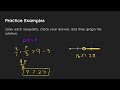 Solving One-Step Inequalities Challenge