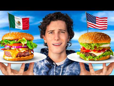 Probando las mejores hamburguesas: MÉXICO VS USA