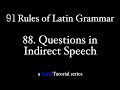 Indirect Speech and Rhetorical Questions