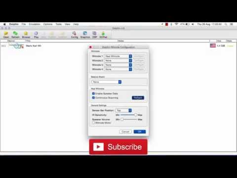 dolphin emulator how to connect wiimote mac