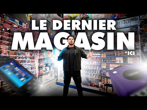 Il est le DERNIER SURVIVANT des MAGASINS de jeux vidéo ICI !