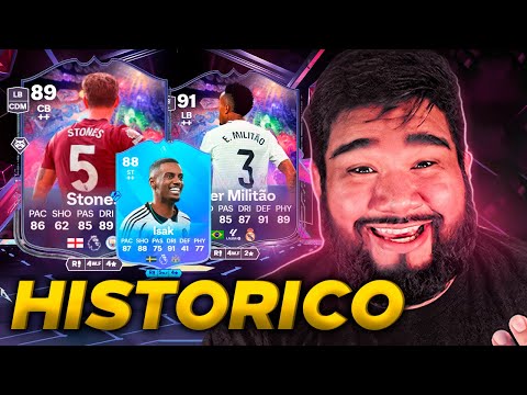 EA FC 25 - ESSE CONTEUDO É HISTORICO... - DME ISAK POTM, SBC STONES & NUMERO FUT 2