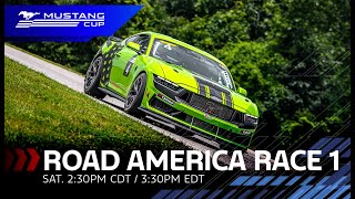 🔴 Mustang Cup Race 1 at Road America | Ford Performance