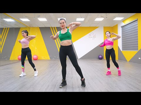 AEROBIC DANCE | Belly Fat + Tiny Waist Challenge | Flat Belly Workout