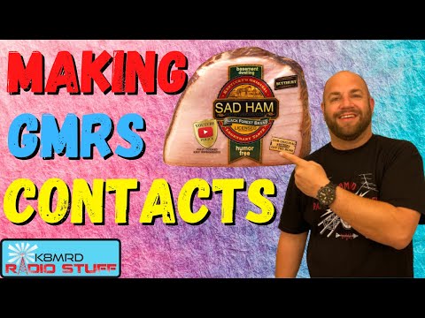 How to make a GMRS Contact