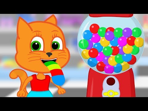 Familia de gatos - La Máquina Gumball Dibujos animados para niños