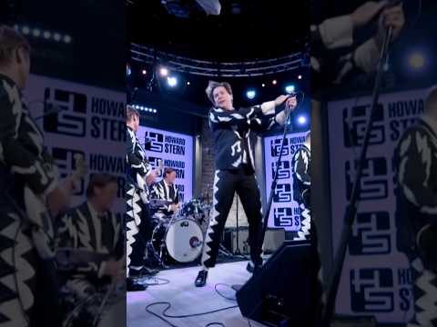 THE HIVES live on Howard Stern #thehives #livemusic #howardstern