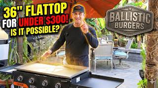 A 36" Flattop For UNDER $300 and It's Portable! VEVOR 36" Portable Griddle