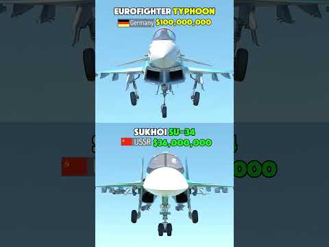 Su-34 vs Typhoon - Landing Gear - War Thunder