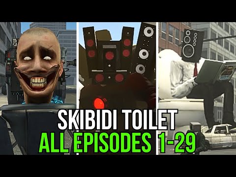 Skibidi Toilet 1-29 ALL New Episodes & Seasons (FULL LENGTH)