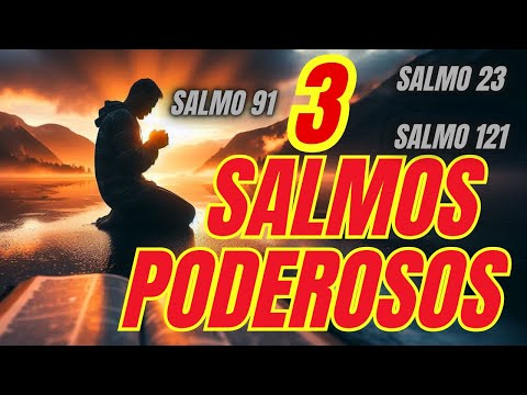 3 SALMOS PODEROSOS para ORAR y DORMIR en PAZ 🙏 3 POWERFUL Psalms to Pray