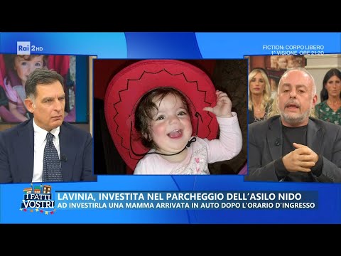 Lavinia investita all'asilo - I Fatti Vostri - 25/10/2023