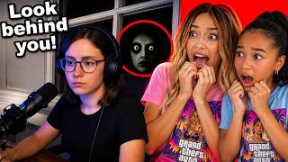 RÉACTION aux TIKTOK HORREUR HALLOWEEN 2026 ! ELLE NE VOIT RIEN DERRIÈRE ELLE 😱