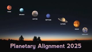 The 7-Planet Parade of 2025: A Rare Celestial Show, You Can’t Miss!