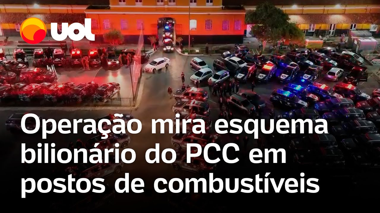 Operação contra o PCC cumpre 25 mandados contra alvos ligados a esquema de combustíveis em SP