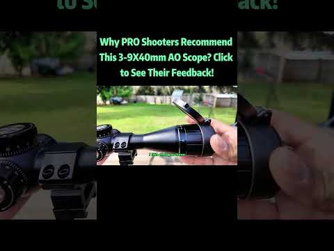 Why PRO Shooters Recommend Orcair 3-9X40mm AO Scope? Click to See Their Feedback!#scope  #airsoft