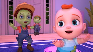 Zombie Is Coming Song | Zombie Finger Family | GoBooBoo Nursery Rhymes & Kids Songs