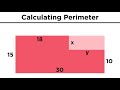 Calculating Perimeters and Side Lengths