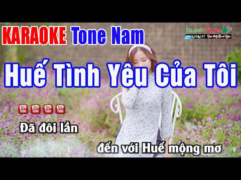 Huế Tình Yêu Của Tôi Karaoke Tone Nam | Nhạc Sống Thanh Ngân – Beat Phối Mới 2023