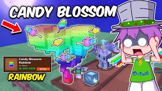 Mình Lấy RAINBOW Candy Blossom Trong UPDATE Ẩn Grow A Garden?!
