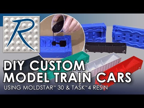 Make Your Own Custom Model Train Cars Using Silicone Rubber and
Urethane Plastic