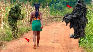 SHE Actually Thought IT WAS A TREE! Bushman Prank! Scaring People!