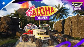 Monster Jam Showdown - Aloha Expansion Trailer | PS5 & PS4 Games