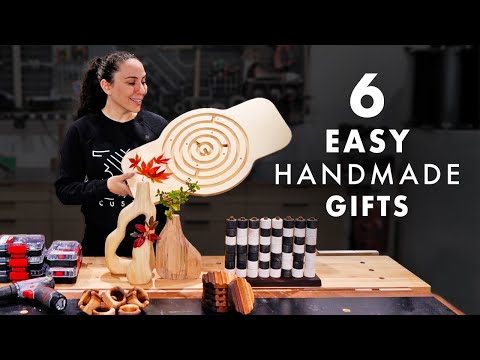 6 Gift Ideas You Can Make with Basic Tools (Kids can make these too!)