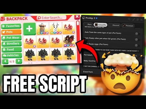 Roblox Adopt Me Script Pastebin Hacks - December 2023 