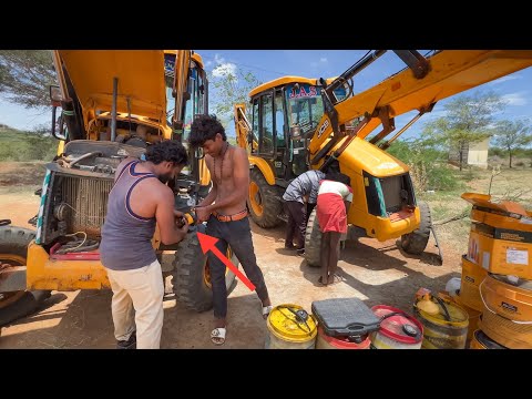 2 JCB 3dx Owner and Driver Engine | Transmission | Rear Axle Oil and All Filter Changing together