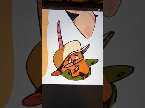 Turning Random Shapes Into Faces - No More Art Block!