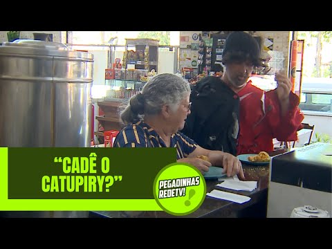 COMPROU COXINHA PRO MORADOR DE RUA E ELE RECLAMOU! | Pegadinhas RedeTV!
