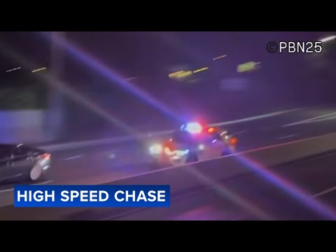 YouTube video thumbnail: Man Leads Police on 160 mph Chase From Pennsylvania Into New Jersey