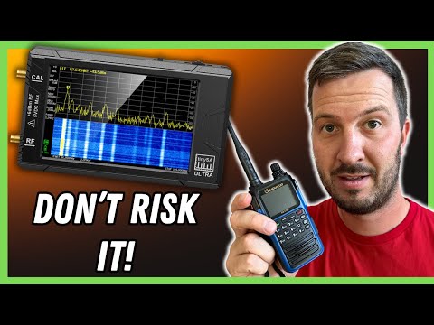 Are Your Radios ILLEGAL? (TinySA Spectrum Analyser Basics)