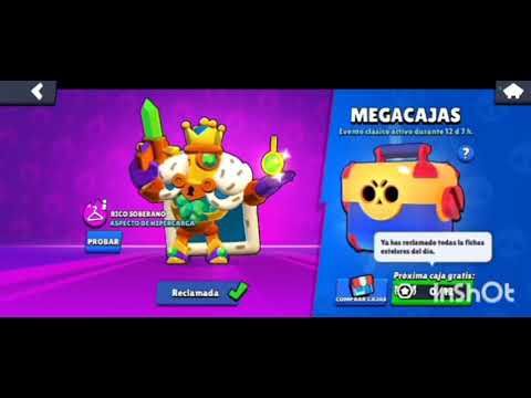 Nuevo cambio en brawl Stars y logramos la skin de rico soberano