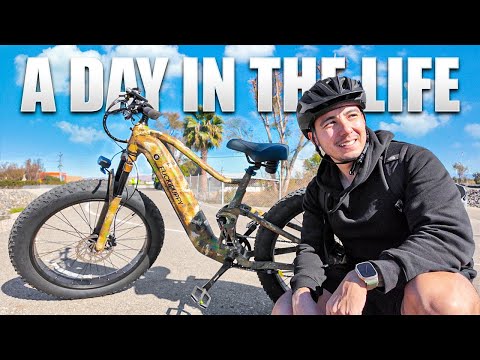 A DAY IN THE LIFE WITH MY NEW PUCKIPUPPY BOXER E-BIKE