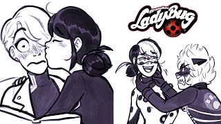 ¡¿ADRIEN cambia de UNIVERSO?! 2 - Miraculous Ladybug comic (FANDUB)